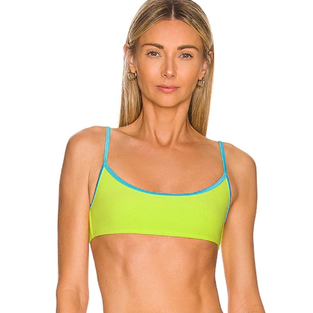 Frankies Bikinis Dallas Terry Top Size Small